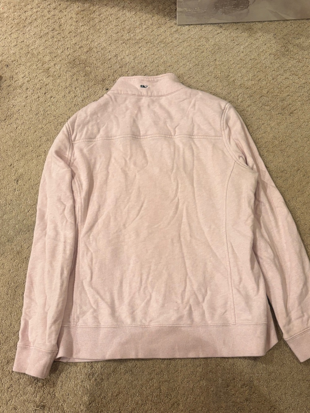 Vineyard Vines Light Pink Half-Zip Pullover - Picture 2 of 3